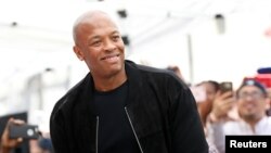 Le rappeur et producteur Dr Dre à Los Angeles en Californie le 12 juin 2017.