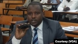 Mahamat Mahamat Zène Chérif, président du Collectif des Associations et Mouvement de Jeunes du Tchad (CAMOJET)