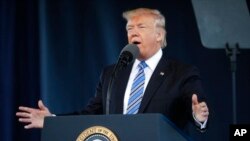 Le président Donald Trump, 13 mai 2017.