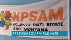 Ayiti: Nouvo PM Fils-Aimè Anba Presyon 