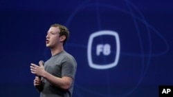 Mark Zuckerberg, le patron de Facebook.