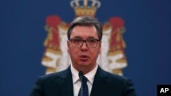 ARHIVA - Predsednik Srbije Aleksandar Vučić (Foto: AP/Darko Vojinović)