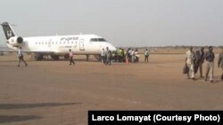 L'aéroport de Juba, Soudan du Sud
