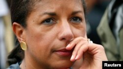 File - U.S. National Security Advisor Susan Rice.