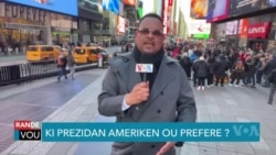 Ki Prezidan Ameriken ou Prefere ?