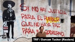 Abigail Agredano is leading a fight against government plans to raise a dam that would provide more water to major urban areas but flood her tiny hometown in Temacapulín, Mexico, July 4, 2017.