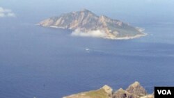 Kepulauan yang dinamakan Senkaku di Jepang dan Diaoyu di Tiongkok.