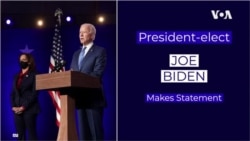 Joe Biden ya yi magana a kan zaben, ranar Alhamis da safe, 7 ga Nuwamba, 2020