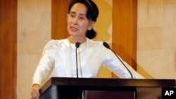 缅甸领导人昂山素季