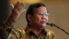 FILE - Indonesian presidential candidate Prabowo Subianto.