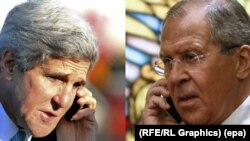 John Kerry (Hagu) Sergie Lavrov (Dama)