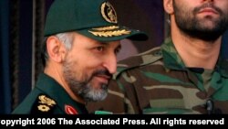 FILE - Brig. Gen. Mohammad Hosseinzadeh Hejazi attends a military parade in Tehran, Iran, Nov. 26, 2006.