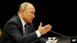 블라디미르 푸틴 러시아 대통령.