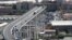 The collapsed Morandi Bridge is seen in the Italian port city of Genoa, Italy, August 16, 2018. 