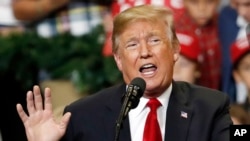 រូបឯកសារ៖ ប្រធានាធិបតី​អាមេរិក​លោក Donald Trump 