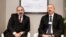 Ermenistan Başbakanı Nikol Paşinyan ve Azerbaycan Cumhurbaşkanı İlham Aliyev, Davos'taki Dünya Ekonomik Forumu'nda (22 Ocak 2019)
