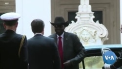 Giuseppe Conte reçoit le président sud-soudanais Kiir à Rome