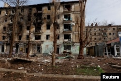 สภาพความเสียหายของเมืองอัฟดิอิฟกา หลังการโจมตีอย่างหนักของรัสเซีย