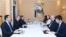 Azərbaycan xarici işlər naziri Ceyhun Bayramovun Münhendə ATƏT-in Baş katibi Feridun Sinirlioğlu ilə görüşü
