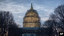 Kubah Gedung Capitol, Washington DC (Foto: dok).