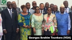 Le PDCI en ordre de bataille pour 2020, à Abidjan, en Côte d'Ivoire, le 21 avril 2017. (VOA/Georges Ibrahim Tounkara)