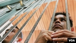 Suasana salah satu penjara di Indonesia (Foto: dok).