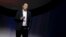 SpaceX founder Elon Musk speaks during the 67th International Astronautical Congress in Guadalajara, Mexico, Sept. 27, 2016.