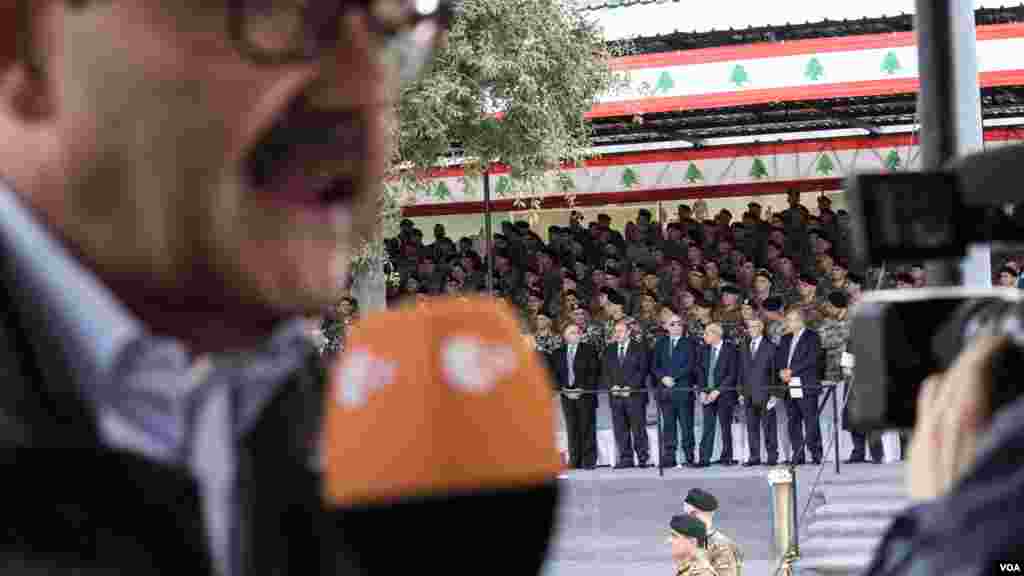 Lebanon marks Independence Day, Beirut, Nov. 22, 2017. Prime Minister Saad Hariri&#39;s resignation while in Saudi Arabia, and speculation Saudi Arabia is taking a harder line against Iran, has drawn the world&#39;s attention. Hariri has since said he is putting that resignation on hold. (John Owens for VOA)