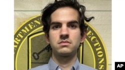 This image shows Asif William Rahman, who worked for the U.S. government, was arrested by the FBI in Cambodia, and now is charged with leaking classified information assessing Israel's earlier plans to attack Iran. (Guam Department of Corrections via AP)