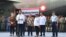 Presiden Joko Widodo melepas secara resmi bantuan kemanusiaan untuk pengungsi etnis Rohingya di bandara Halim Perdanakusuma Jakarta hari Rabu 13/9. (Foto: Biro Pers kepresidenan)