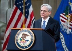 메릭 갈랜드 미국 법무장관.