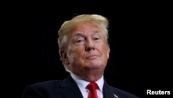 Predsednik Tramp na sinoćnjem skupu u Nešvilu
