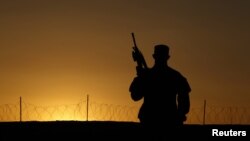 A US soldier in Afghanistan's Zabul province (file photo).