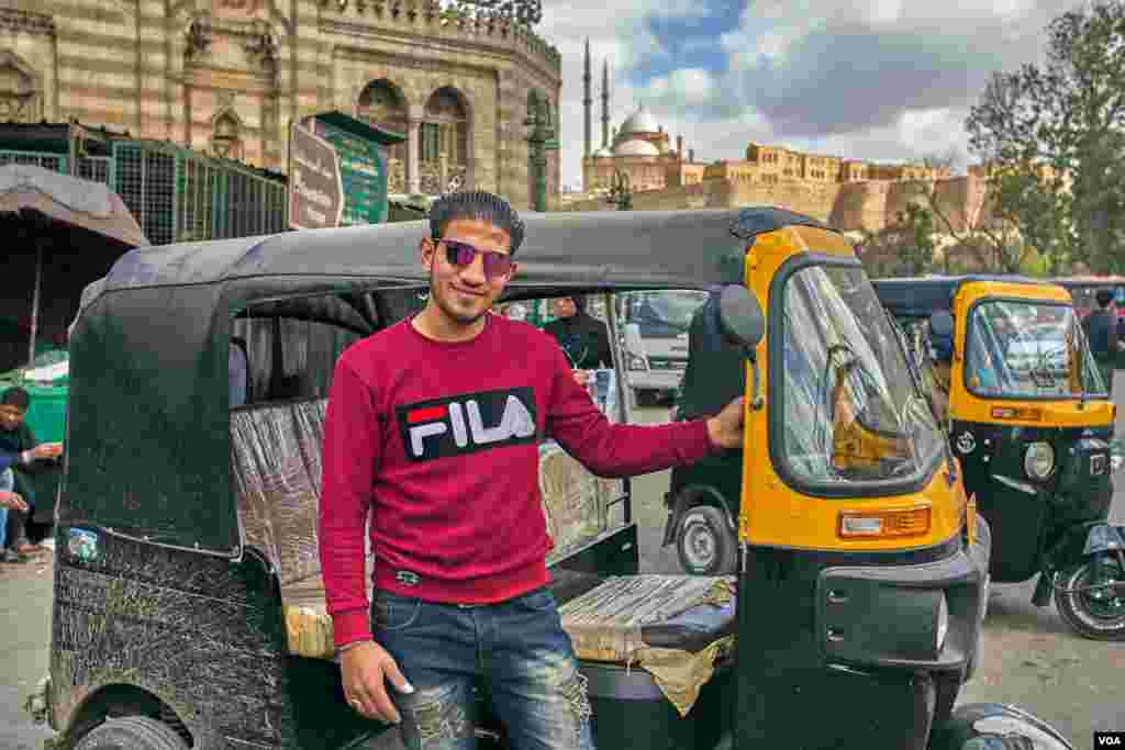 Yousef says, &quot;All toktoks look the same - whenever a crime like stealing or raping is committed using a toktok as one of its main tools- the police arrest all.&quot; Only 111,000 toktoks were officially licensed since 2005. (H. Elrasam/VOA)