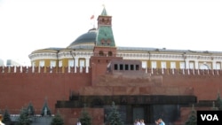 莫斯科红场列宁墓。