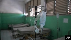 Foto Achiv: Yon sal dijans vid nan Lopital Jeneral Potoprens la, 25 Fevriye, 2022.