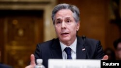 Blinken Senatdagi tinglov paytida