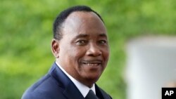 Le président Mahamadou Issoufou lors du sommet de G20 à Berlin, Allemagne, 12 juin 2017.