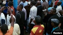 Un rassemblement d’opposants à Kinshasa, 1er novembre 2016.