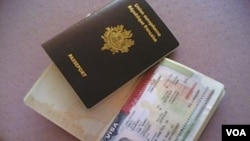 Un visa américain 