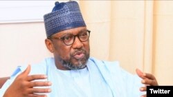 Gwamnan Jihar Neja, Abubakar Sani Bello (Hoto: Twitter, Gwamnatin jihar Neja).