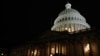 FILE - The U.S. Capitol building at night