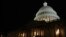 FILE - The U.S. Capitol building at night