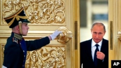 რუსეთის პრეზიდენტი ვლადიმირ პუტინი, 2015 წლის 1 ოქტომბერი