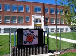 FILE - This May 4, 2020, photo shows Willow Creek School in Willow Creek, Mont. The school with its 56 students was among the first in the U.S. to reopen after being shut because of coronavirus concerns.