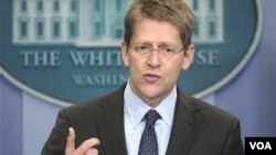 Juru bicara pemerintahan Obama, Jay Carney