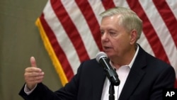 资料照：美国资深联邦参议员格雷厄姆