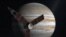 NASA’s solar-powered Juno is expected to begin orbiting the planet Jupiter on July 4, 2016, nearly five years after the spacecraft’s launch. (NASA courtesy photo)