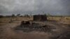 Hundreds of homes like this one were burned to the ground, and 38 people died in the massacre, carried out by Pokomo militia, in Kilelengwani, Kenya, September 2012. (VOA - R. Gogineni)