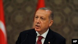 Shugaban Turkiya Recep Tayyip Erdogan